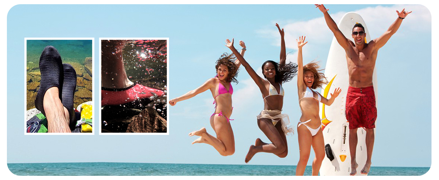 Чоловічі та жіночі аквашузи SAGUARO для плавання та відпочинку на природі, швидковисихаючі, розмір 37-47 EU, в клітинку