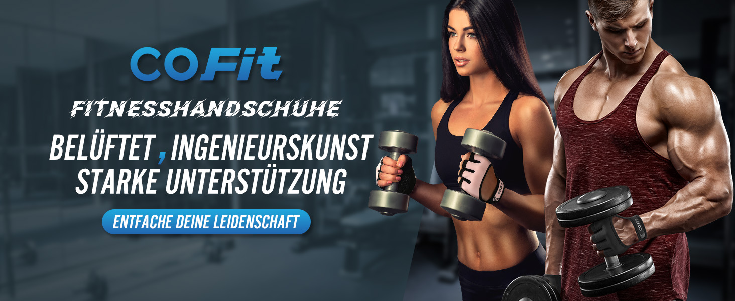 Рукавички для фітнесу COFIT: дихаючі, з підтримкою зап'ястя, для жінок та чоловіків, тренування, важка атлетика, спортзал, бодібілдинг, рожеві, розмір M