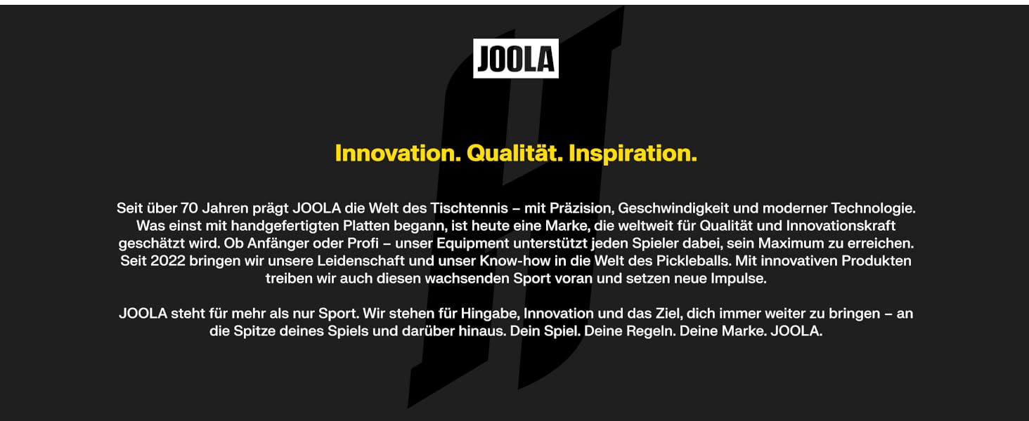 Набір для настільного тенісу JOOLA Hugo Calderano Edge: 2 ракетки + 3 м'ячі + чохол - 6 предметів