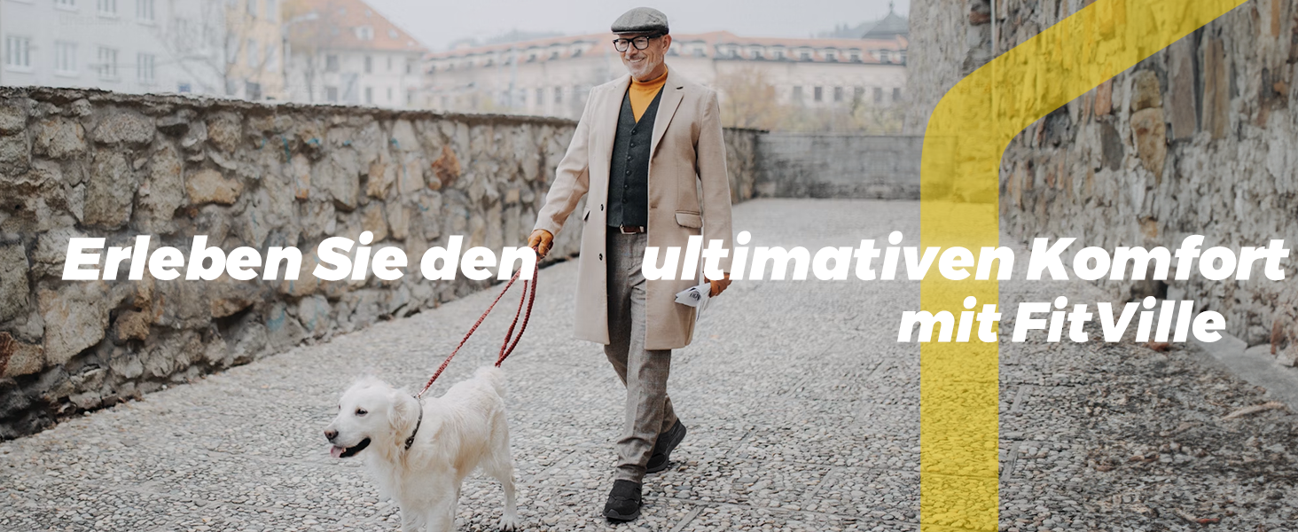 Кросівки для бігу та ходьби FitVille для чоловіків, широкі, спортивні, з кріпленням на липучці, зручні, ортопедичні, антиковзаючі, для широкої стопи, фітнес, джогінг, 43 EU, блакитні