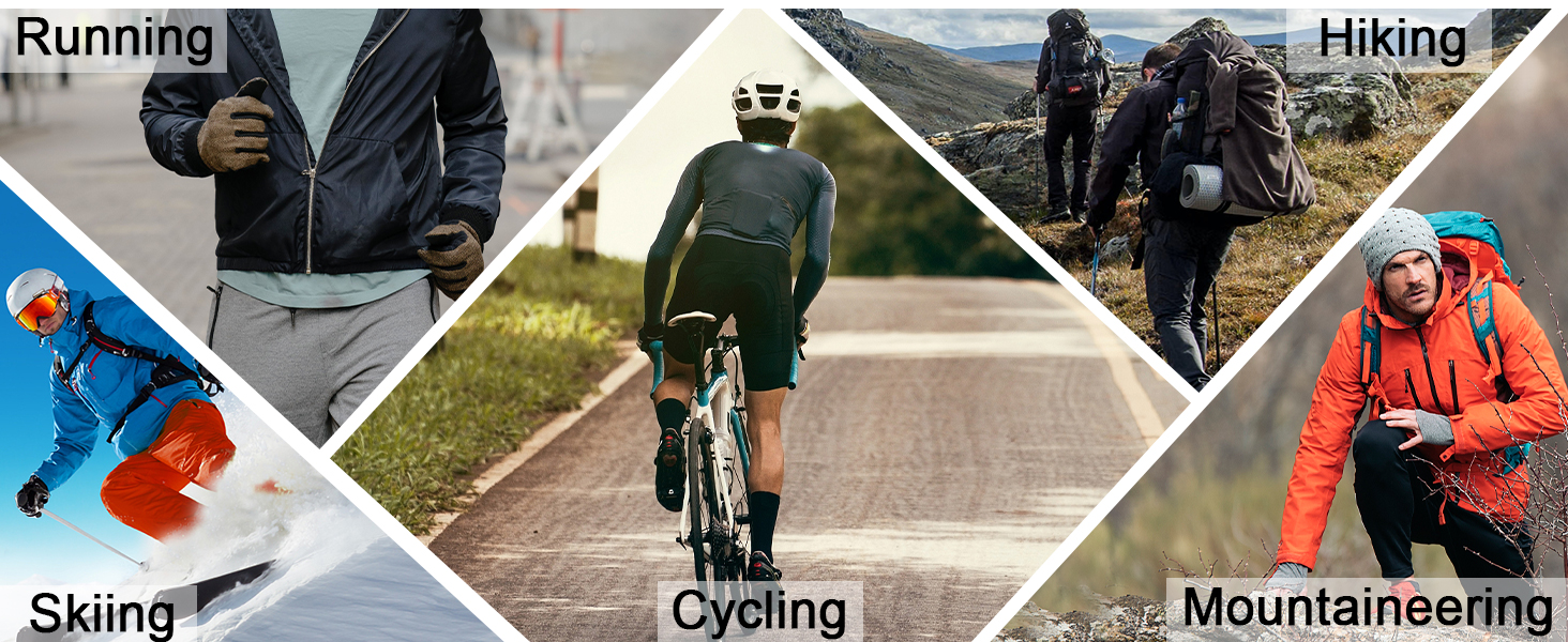 Велосипедні рукавички INBIKE для чоловіків, бігові рукавички, ударостійкі, еластичні, світловідбиваючі, дихаючі, помаранчеві, XXL