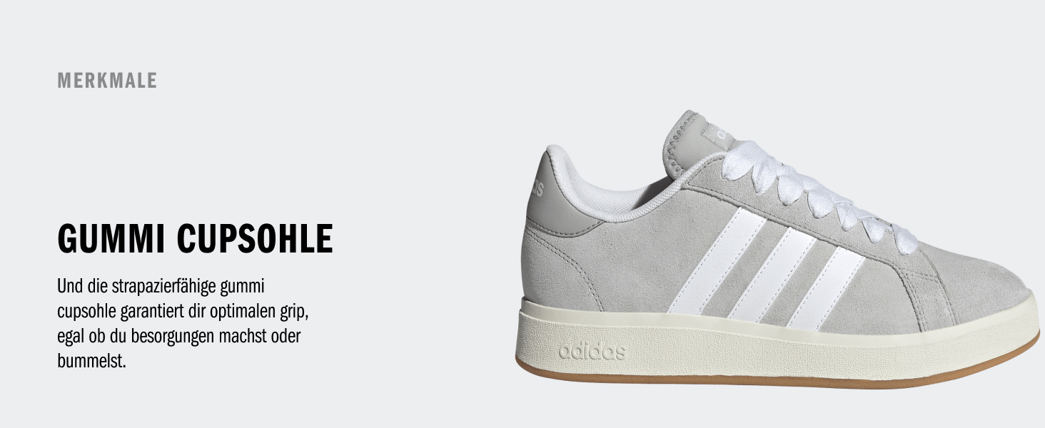 Кросівки жіночі adidas Grand Court Base 00s 39 1/3 EU Scarlet/Pink/White