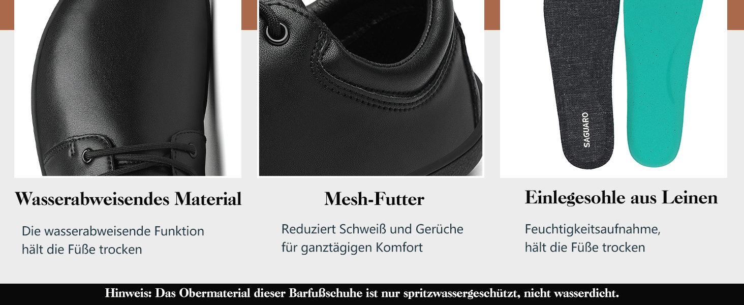 Чоловічі тапочки-мінімалісти SAGUARO Noble II, сірі, розмір 36-48. Легкі, з широкою передньою частиною та антиковзкою підошвою.