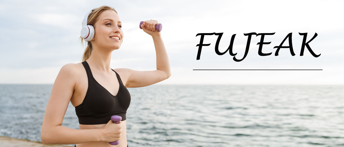 Жіночі кросівки FUJEAK для бігу та ходьби, спортивні, легкі, темно-синій (38 EU)