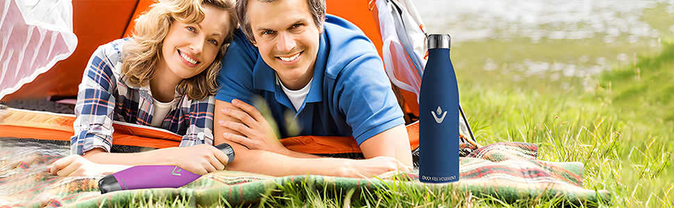 Термопляшка HoneyHolly 750 мл з нержавіючої сталі - спортивна, без BPA, для фітнесу, велоспорту, темно-фіолетова