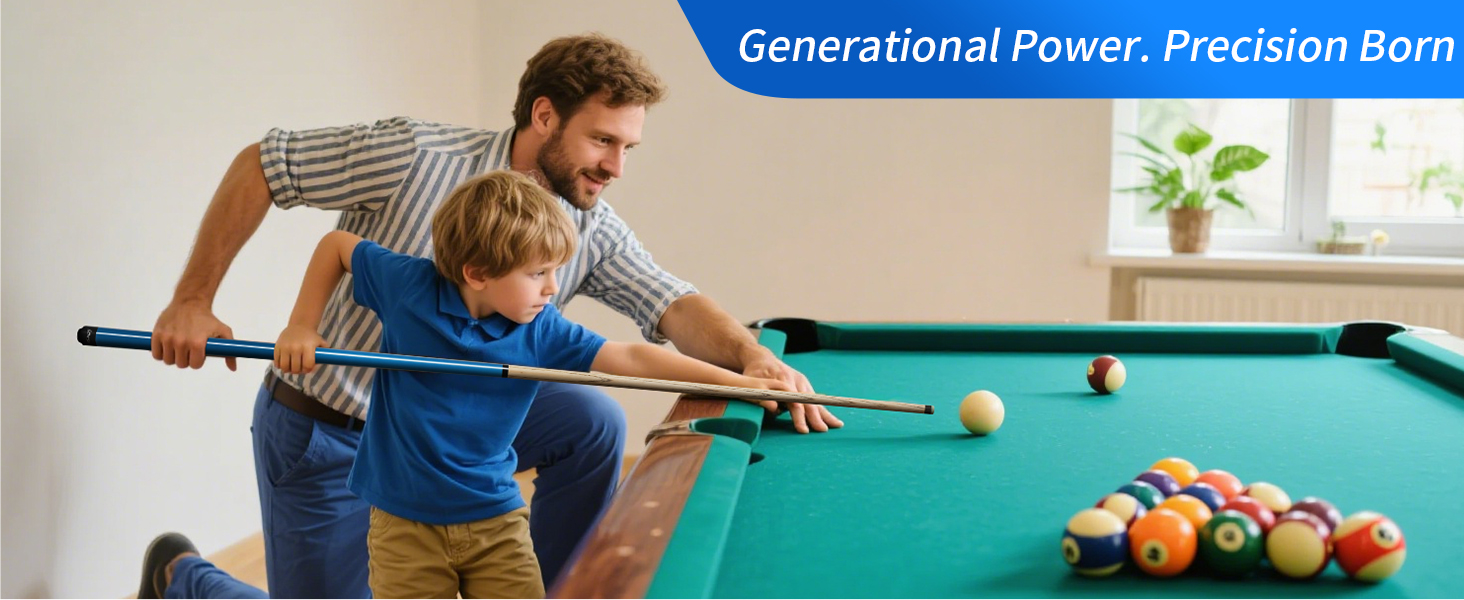 Біліардний кий Horse з наконечниками 13 мм, 147 см, з рукавичками та крейдою. Дерев'яний кий для більярду для дорослих. Стильний дизайн, вага 540/600 г