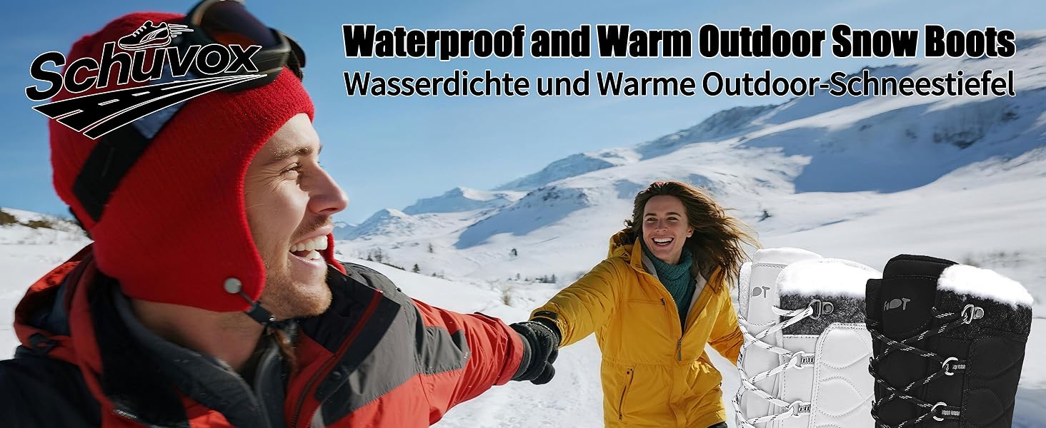 Зимові черевики жіночі водонепроникні, теплі, зручні, антиковзні, для піших прогулянок, трекінгу, відпочинку. Розміри 37-42 EU (Чорний, 37 EU)