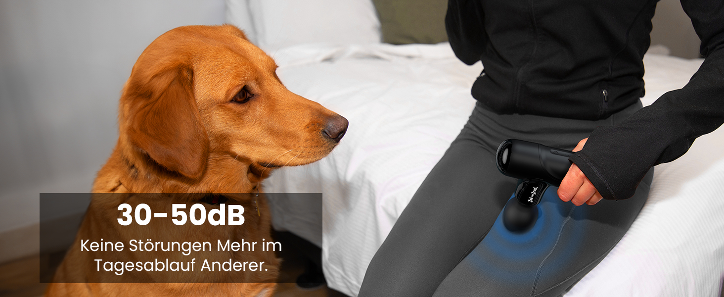 Масажер для м'язів BOB AND BRAD Q2 Plus з підігрівом: компактний, тихий, з сумкою, для розслаблення м'язів