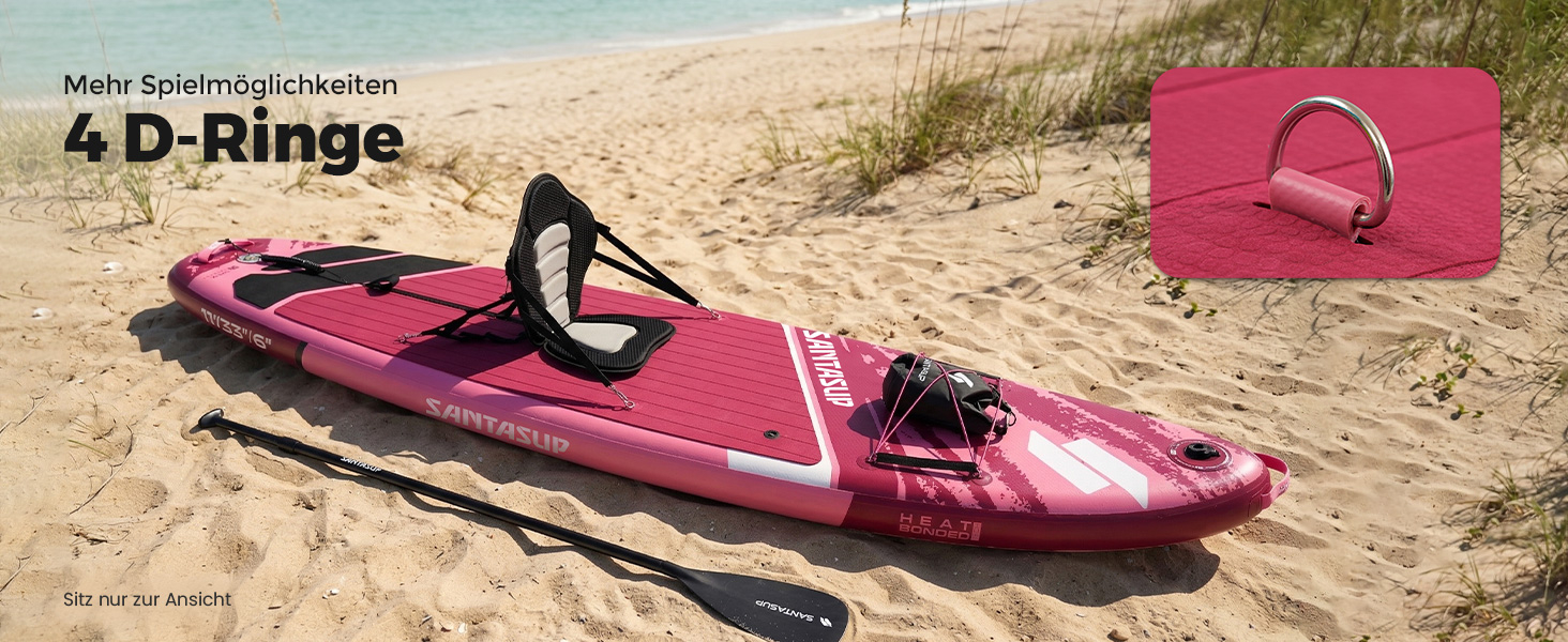SUP дошка надувна A-ROSE BREEZE 320/335 см з веслом, насосом та рюкзаком - комплект для серфінгу