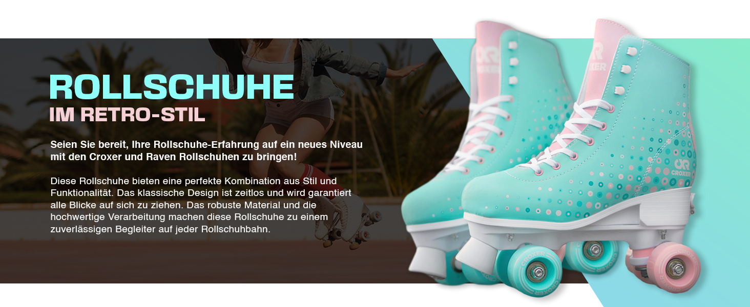 Ролики Sprinkly для дітей та дорослих, регульовані 35-38 (22,5-24 см)