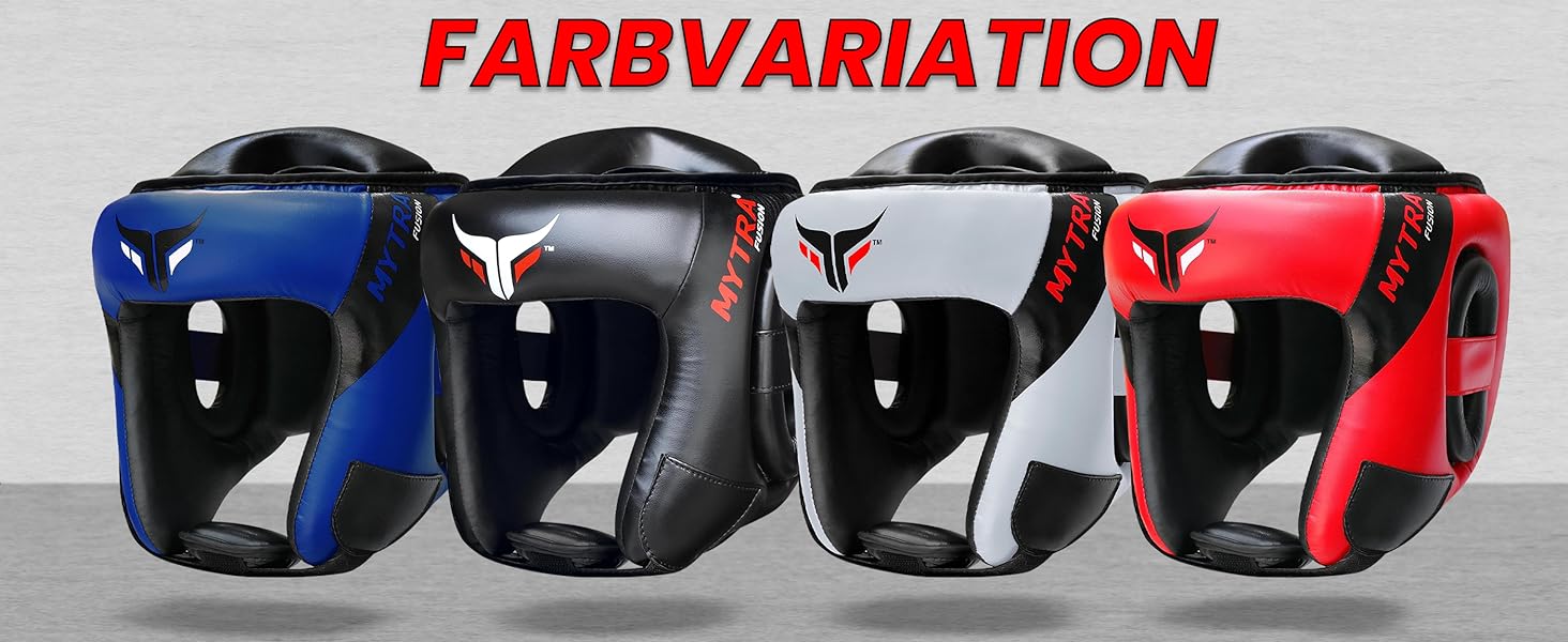 Захист голови Mytra Fusion для боксу, MMA, Муай Тай, Карате. Розміри L-XL, чорний