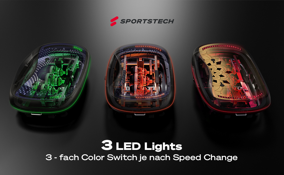 Платформа для вібрації Sportstech 4D Premium VP500 з LED-дисплеєм та Bluetooth | Для фітнесу та йоги вдома | Німецька якість