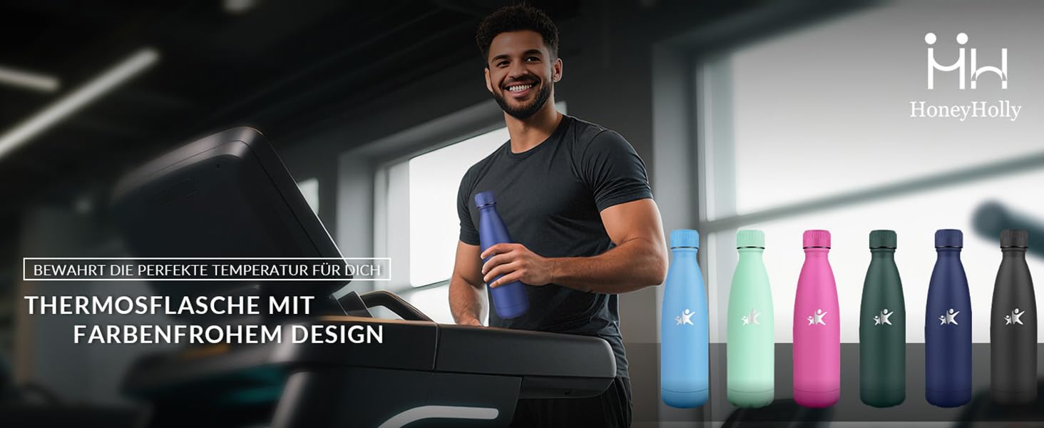 Фляга спортивна з нержавіючої сталі 750 мл - термофляга, без BPA, витримує CO2, для фітнесу, велоспорту, армійсько-зелена