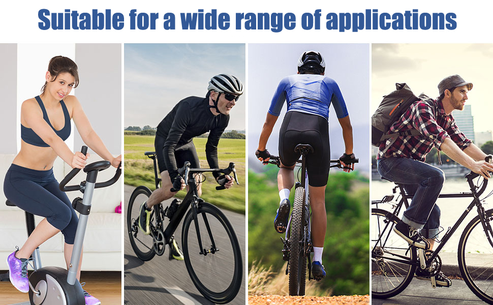 Зручний велосипедний сідло Cityradsättel для міста, чоловічий/жіночий, з Memory Foam, ергономічний, широкий, з інструментом (чорний, Стиль 3)