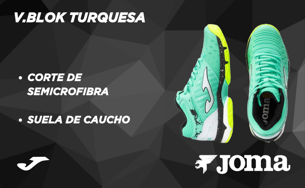 Жіноче волейбольне взуття Joma 37 EU, колір: бірюзовий