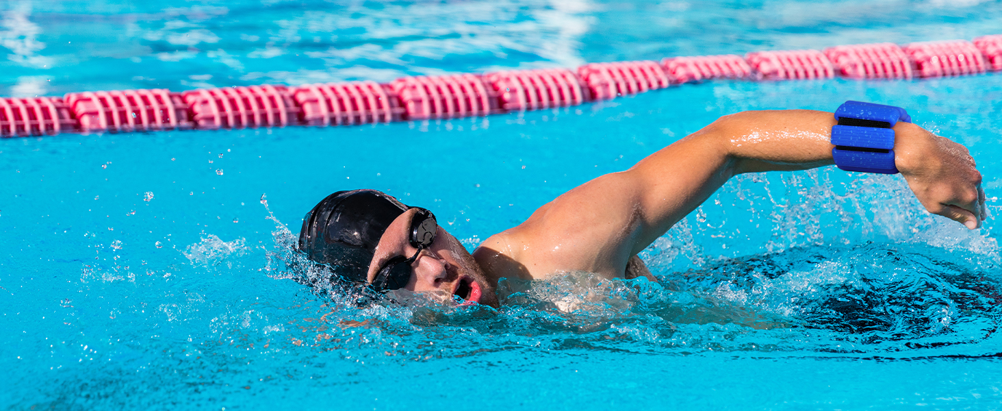 Ваги для ніг та рук, регульовані | Набір 2 шт (1 кг пара, 0,5 кг кожний) | Силіконові ваги на зап'ястя для жінок | Йога, Пілатес, танці, балет, біг, плавання, кардіо, чорний