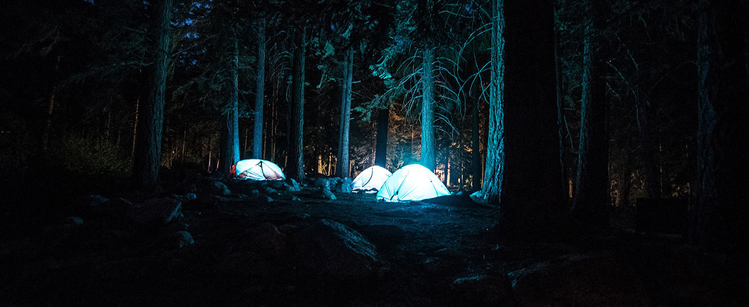 Ліхтар кемпінговий LED 2000 люмен з акумулятором 9900mAh, 30W. Ліхтар для намету, пошуковий прожектор, аварійне освітлення для походів, кемпінгу та відключень електроенергії.