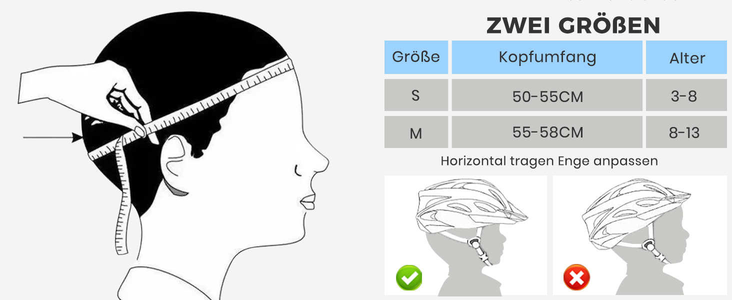 Дитячий велосипедний шолом, регульований, блакитний, 55-58 см
