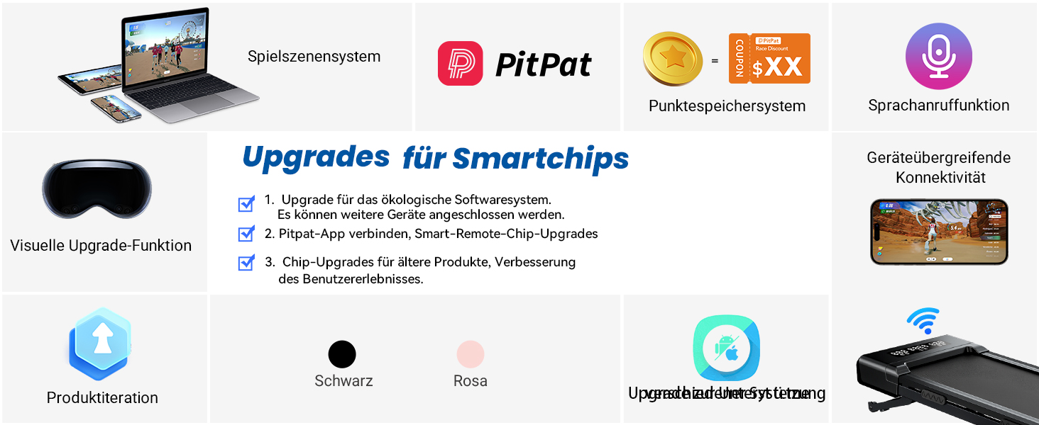 Бігова доріжка для дому 16 км/год, Walking Pad з нахилом 6%, бігове полотно 158 кг, велика площа бігу 112 * 42 см, тихе бігове полотно для дому та офісу, чорно-червоне