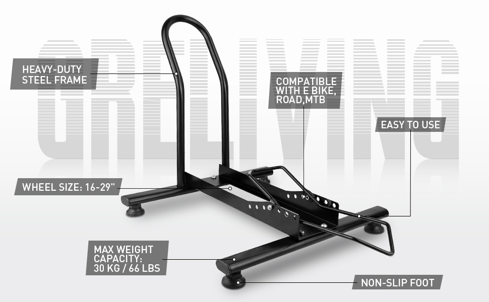 Підставка для велосипедів з металу, регульована, на 2 велосипеда - Professional, стабільна, для MTB, E-bike, шосе