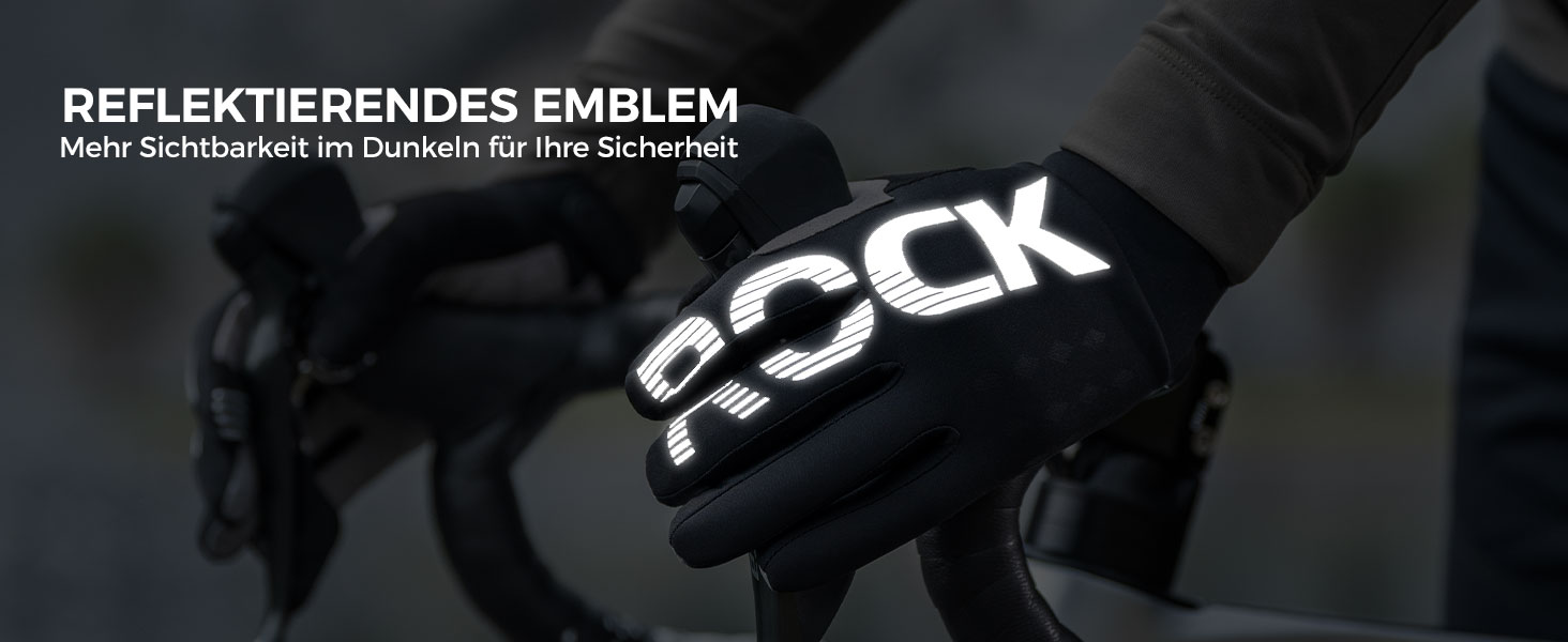 Велосипедні рукавички ROCKBROS для жінок та чоловіків, зимові, з Thinsulate, теплі, сенсорні, для MTB, катання, альпінізму, бігу та активного відпочинку, XL