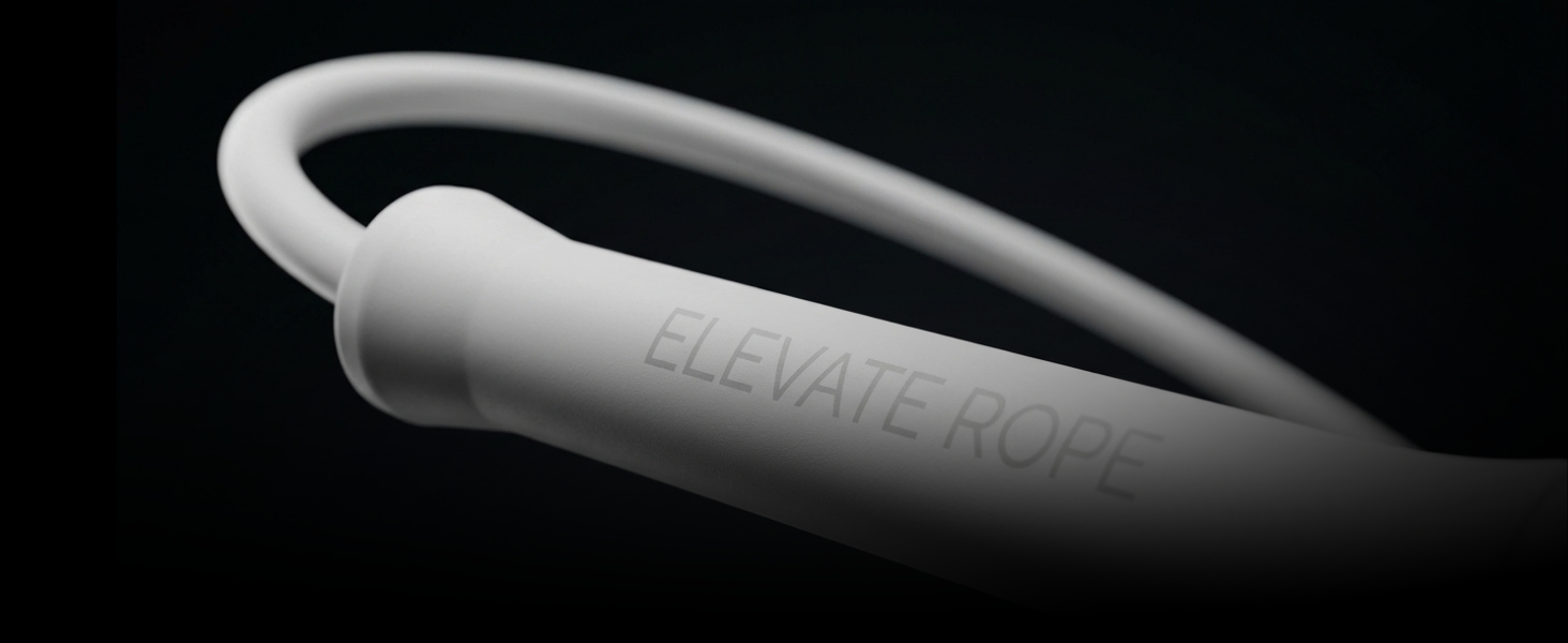 Обважнений стрибкунський скакалка Elevate Titanium Hybrid Speed Rope (7 мм) з додатком для тренувань, колір Titan Teal