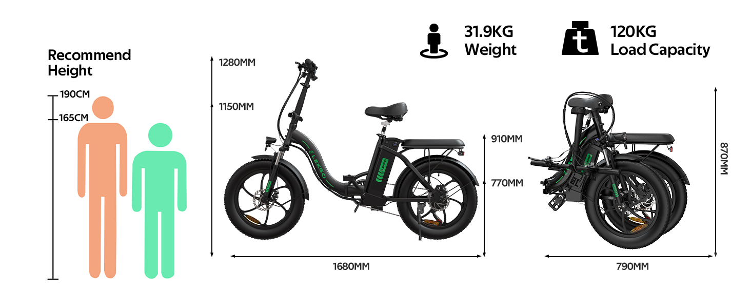 Велосипед ELEKGO E-Bike 20, 250W, 36V 12Ah, 7-шв., до 25 км/год, синій