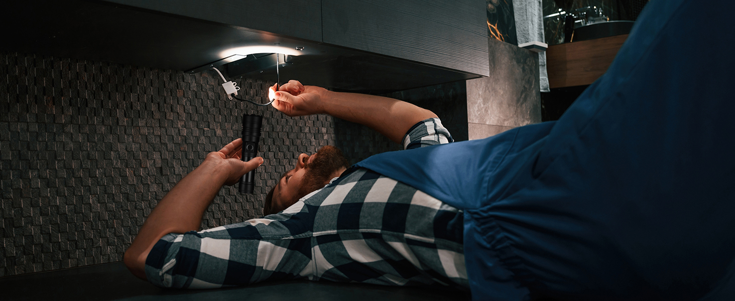 Ліхтар налобний LED USB-C, 500000 люмен, тактичний, 5 режимів, водонепроникний IPX7, для кемпінгу та відпочинку на природі