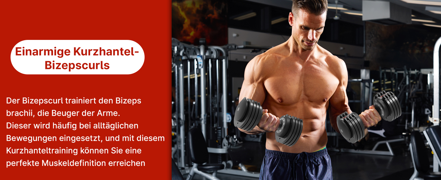 Регульовані гантелі EnterSports 12/18/27 кг з неслизькими ручками - для дому, офісу, фітнес-залу