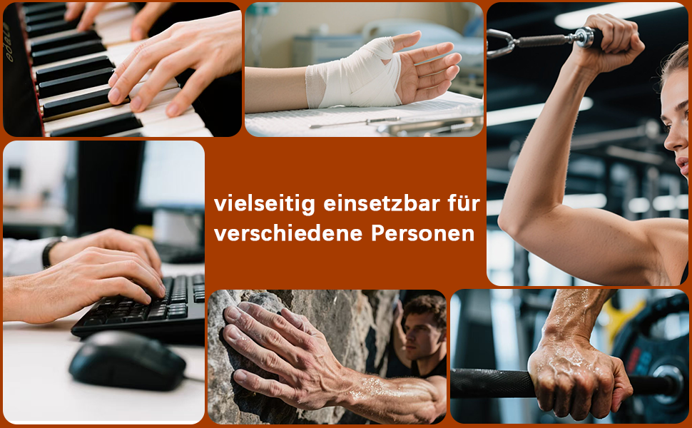 Тренування хватки рук: набір для розвитку сили, масажний м'яч для альпінізму та зняття стресу