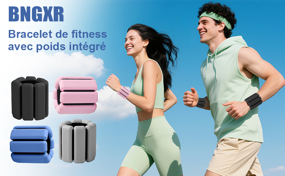 Набір манжет на зап'ястя з регульованою вагою (0,45 кг), 2 шт. Силіконові манжети для фітнесу, йоги, пілатесу, ходьби (зелені)