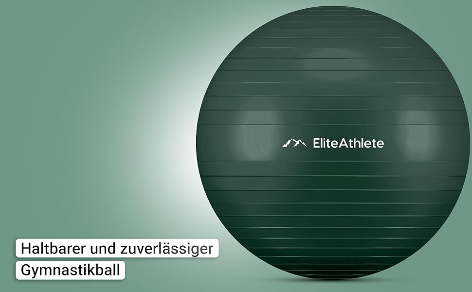 Фітбол для фітнесу, йоги та офісу Deep Forest 55 см з антивибуховою системою