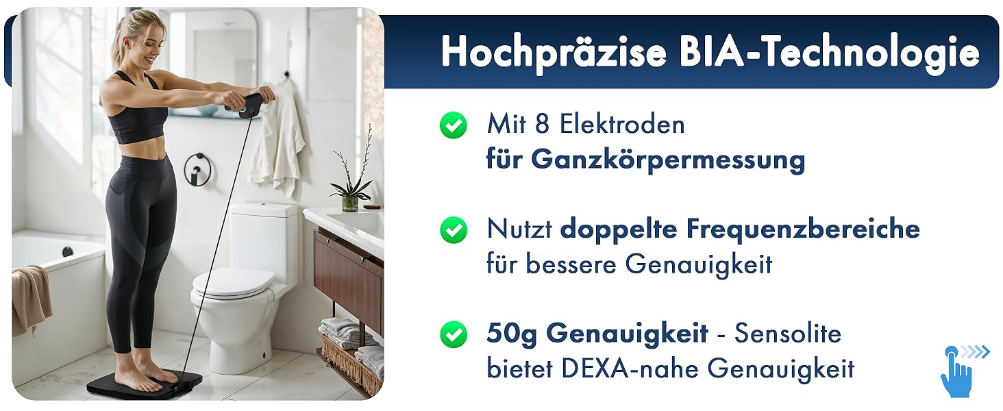 Інтелектуальна вага з аналізом складу тіла - WiFi та Bluetooth, TFT LCD дисплей, вимірювання жиру, м'язової маси, крокомір, акумулятор 800 mAh, сенсори для аналізу тіла