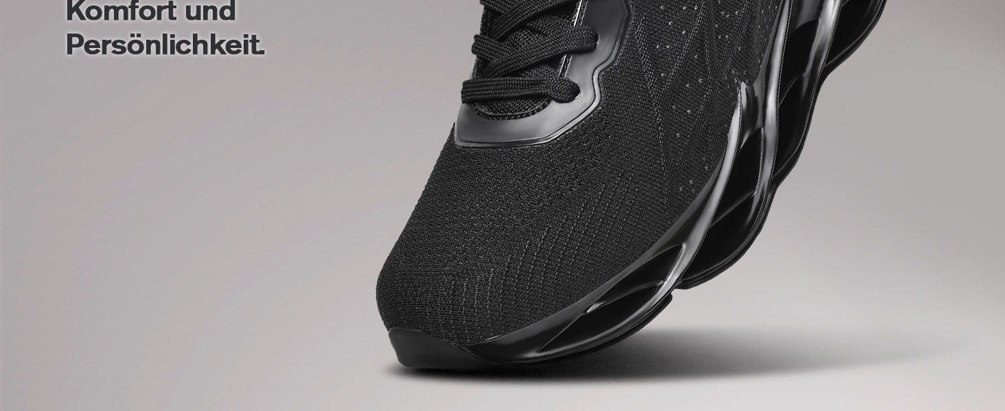 Кросівки для бігу та повсякденного носіння Frysen: дихаючі, унісекс, 38-46 EU, білі та чорні