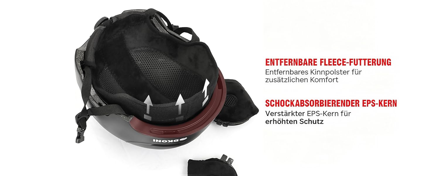 Шолом для сноуборду та гірських лиж, унісекс, рожевий, розмір M (54-58 см)