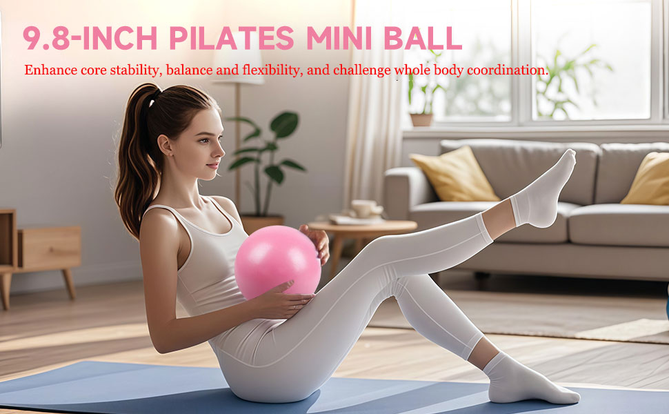 Набір для пілатесу: кільце Magic Circle, еластичні стрічки, м'яч, шкарпетки, тренажер для пресу та гнучкості, чорний