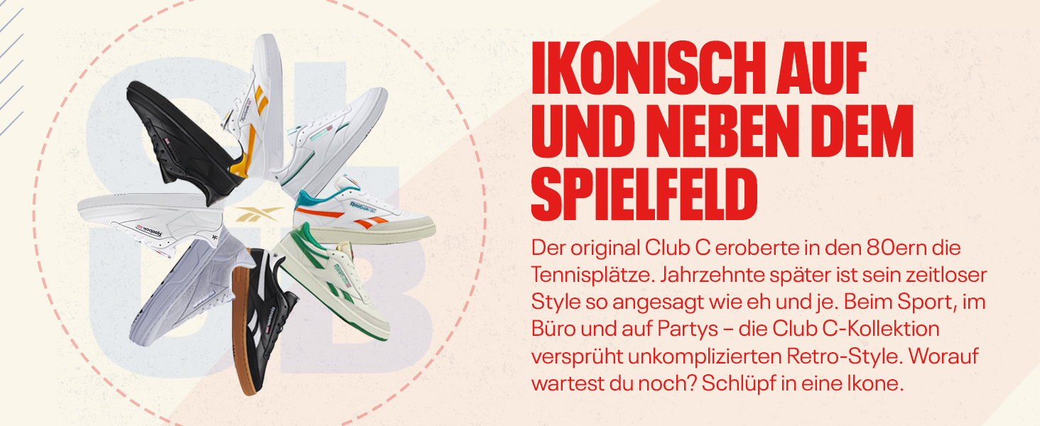 Кросівки Reebok Club C 85 чоловічі, білі, 41 EU