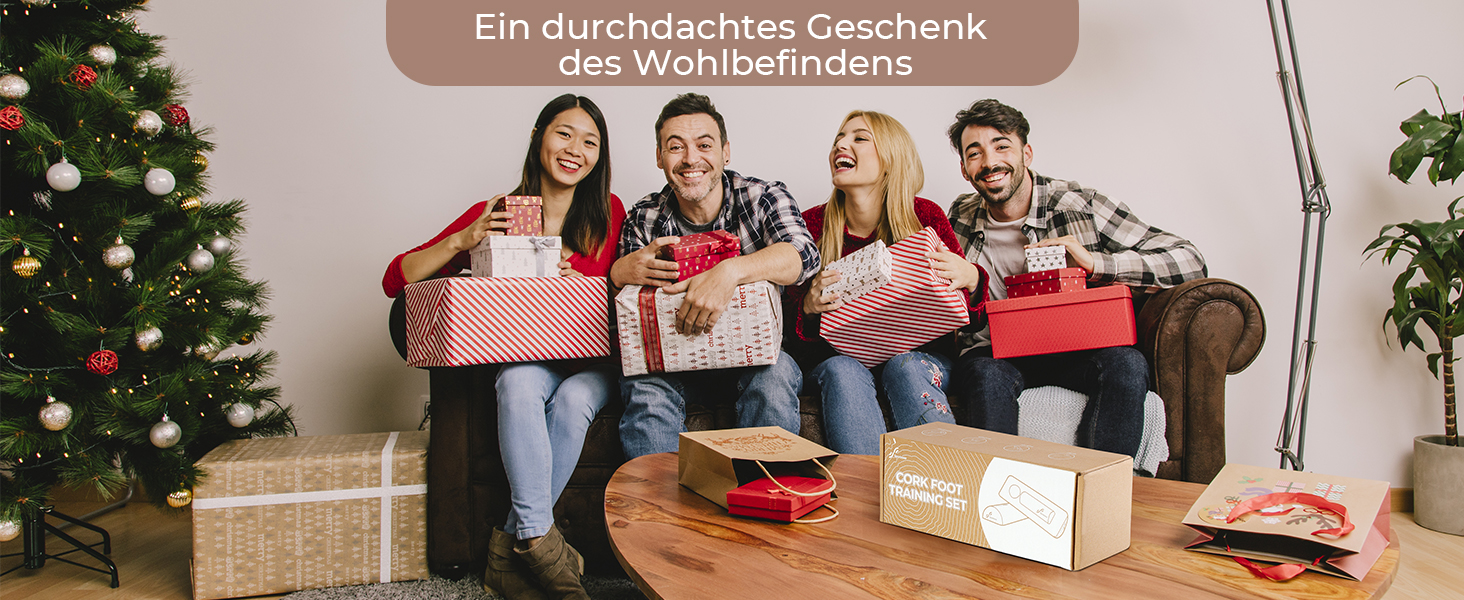 Набір балансувальних дощок Sportneer з натурального корку з сумкою – тренажер для ніг та балансу, для полегшення болю в ногах, тренування склепіння стопи, покращення балансу та стабільності, зміцнення гомілковостопного суглоба