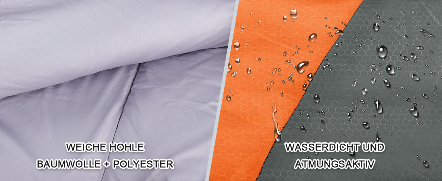 Спальний мішок Yarmiene 3-4 сезони, для дорослих та дітей, чорний+сірий