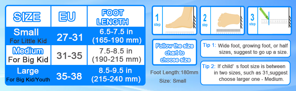 Ролики дитячі регульовані Duzskj для хлопчиків та дівчаток, 4 розміри, чорно-білі