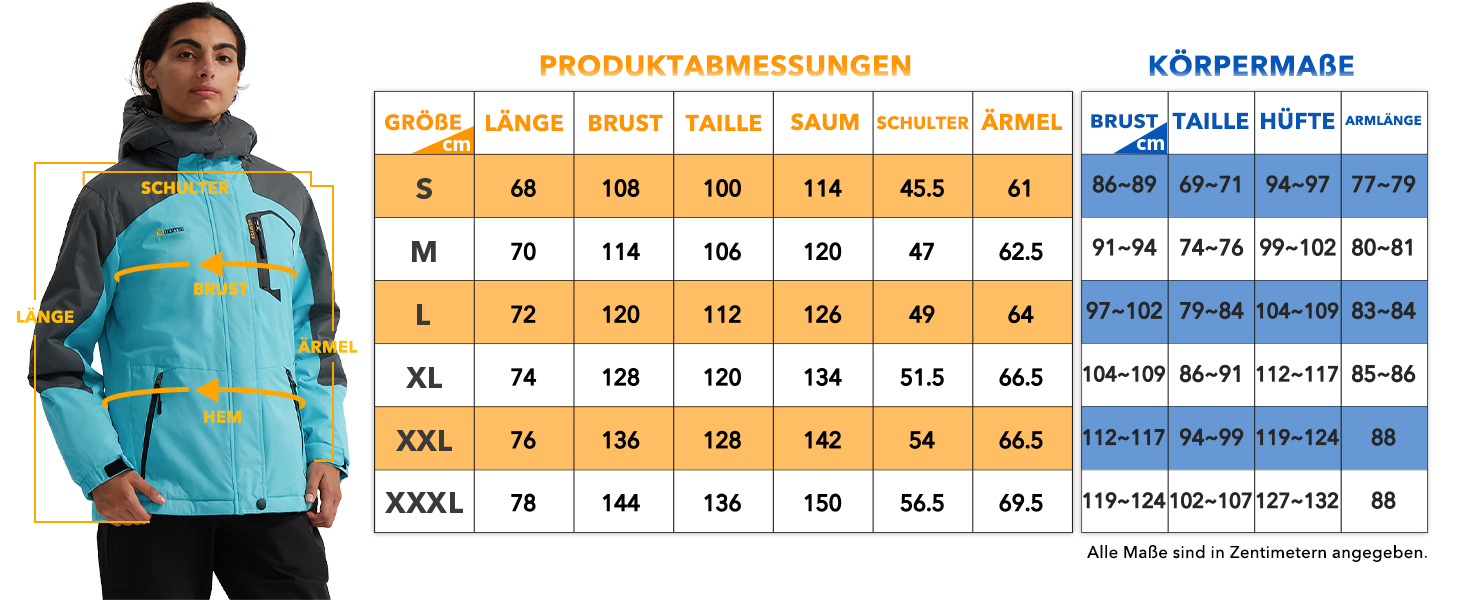 Жіноча лижна куртка GEMYSE: водонепроникна, тепла, вітрозахисна, зимова, сіра, фіолетова, XL
