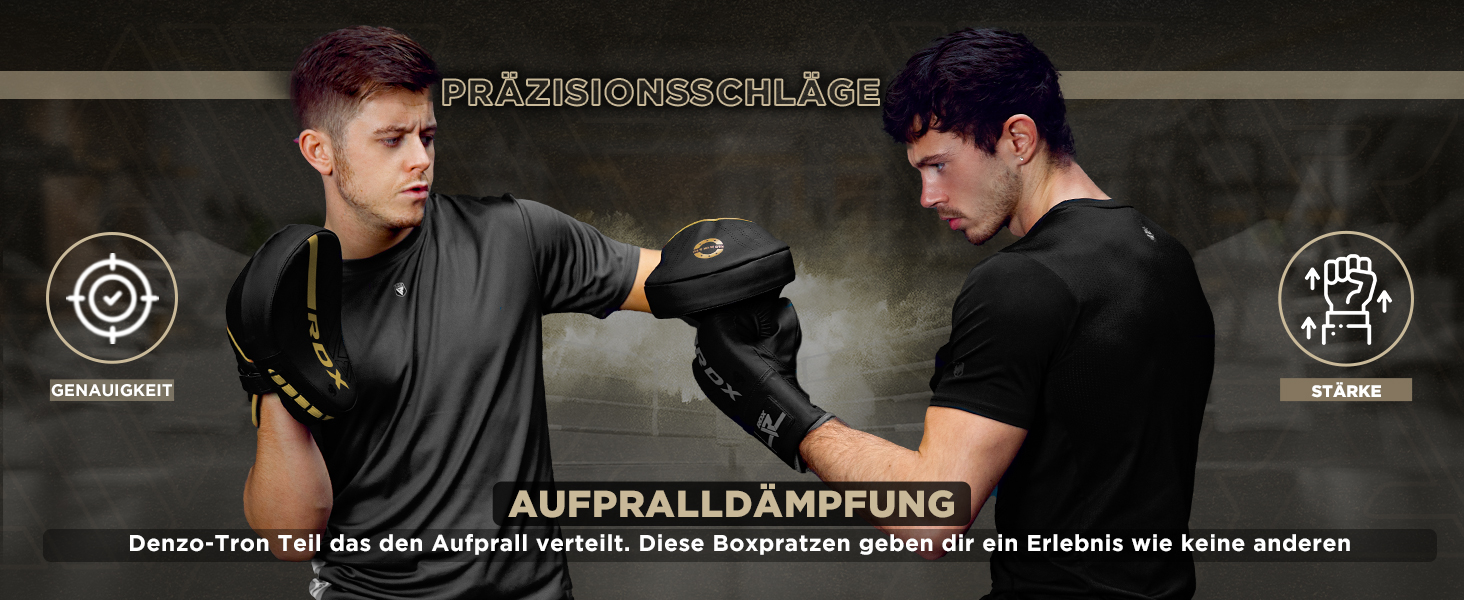 Боксерські рукавиці RDX Maya Hide, чорні та рожеві: для боксу, кікбоксингу, муай-тай, карате, тхеквондо. Рукавиці для тренувань, ударні подушки