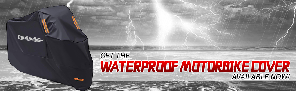 Водонепроникна накидка для мотоцикла, 210D Oxford, XL - захист від подряпин, з отворами для замка, підходить для Harley-Davidson, Honda, Yamaha, Suzuki, Kawasaki