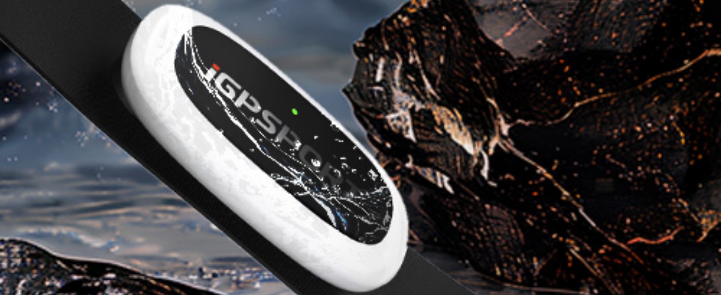 Пульсометр iGPSPORT HR50 Bluetooth ANT+ для велоспорту, бігу, фітнесу (водонепроникний)