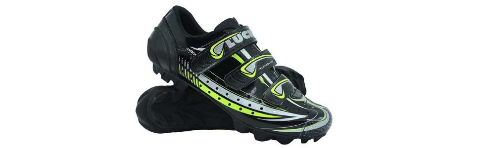 Чоловічі велосипедні туфлі LUCK Master, 45 EU, чорні