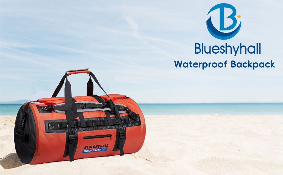 Водонепроникний мішок Blueshyhall Dry Bag 30L (60L) - рюкзак, ролтоп, для каякінгу, кемпінгу, риболовлі, плавання, серфінгу, сплавів