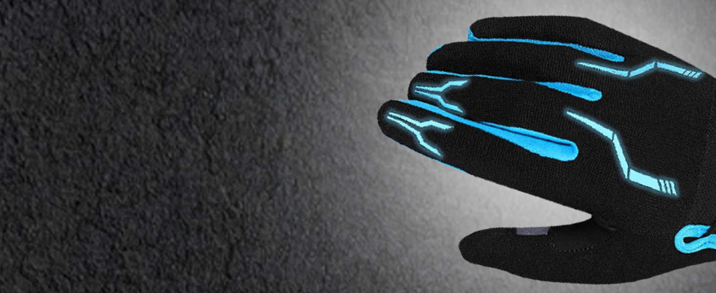 Велосипедні рукавички Westwood Fox WFX для гірського велосипеда (MTB) з повною пальцями, сенсорний екран, антиковзаючі, для жінок та чоловіків, чорні