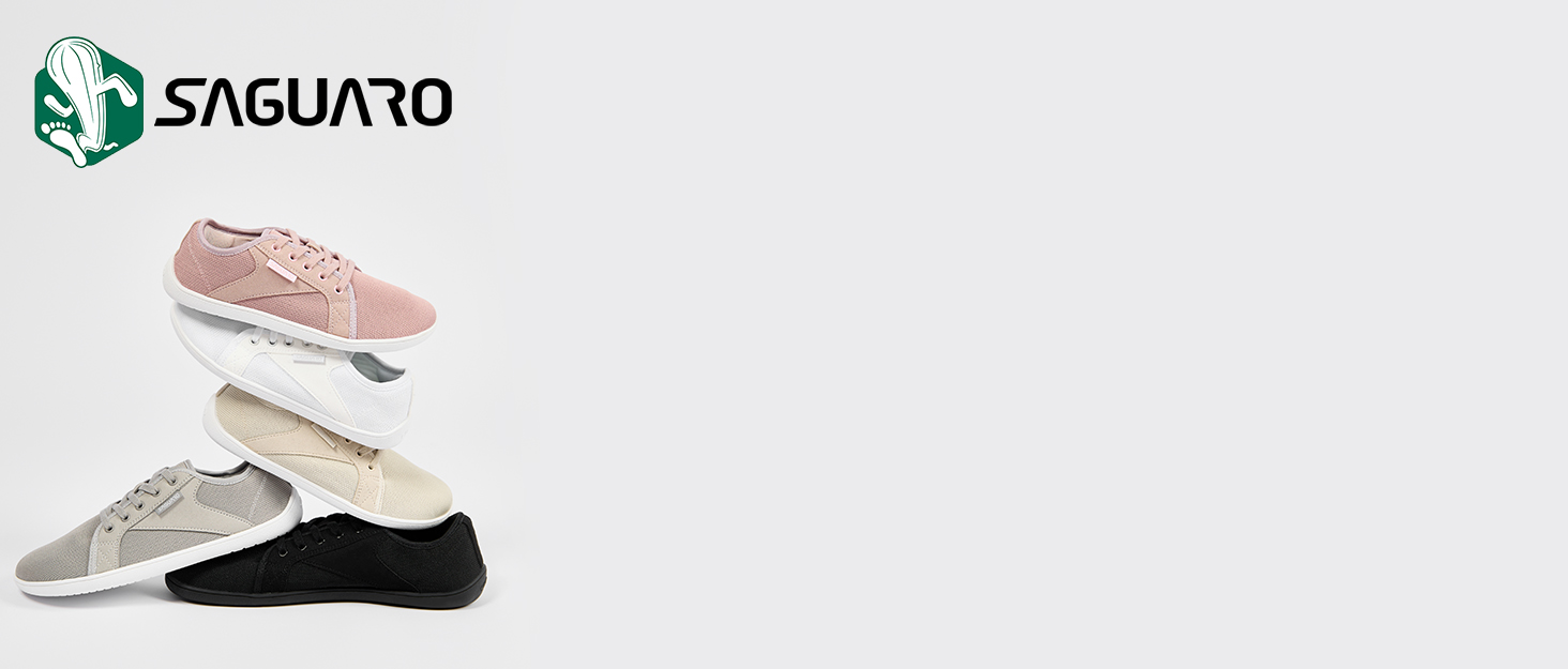 В'язані босижні черевики SAGUARO Unisex з широкою переднячкою та нульовим перепадом п'яти, Luck Ⅰ, розмір 36-48, чорний