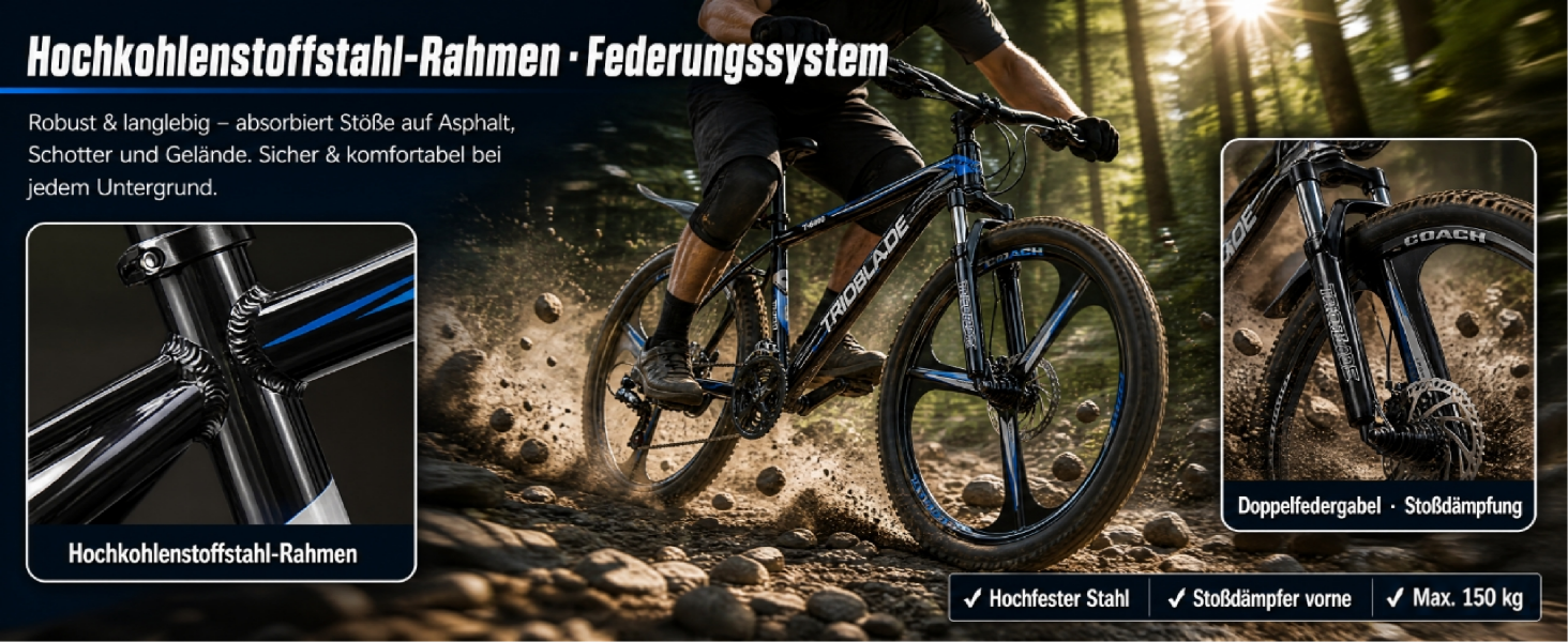 Гірський велосипед MTB 24 дюйми, 21 швидкість Shimano, Hardtail з амортизатором, дискові гальма, чорно-червоний