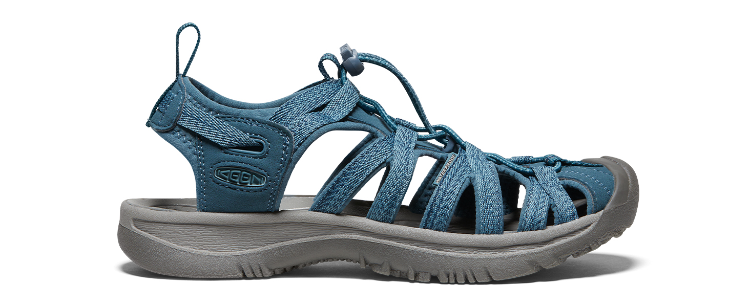 KEEN Whisper Sportsandalen жіночі спортивні сандалі з закритим носком Taupe Coral 40 EU